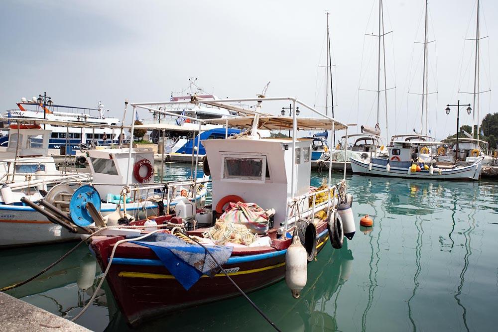 Lefkas vissersboot