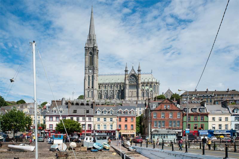 Cobh vanaf de pier