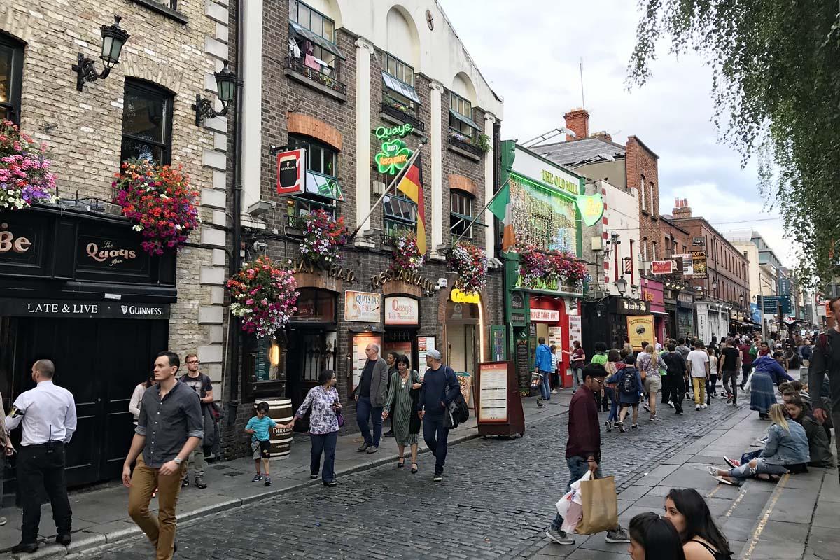 Dublin uitgaansstraat