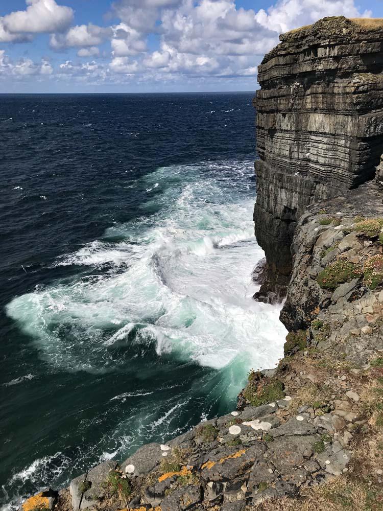 Golven bij Loop Head