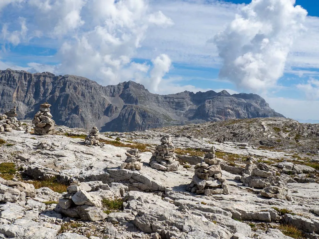 Grostè bovenop plateau