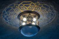 Synagoge plafondlamp