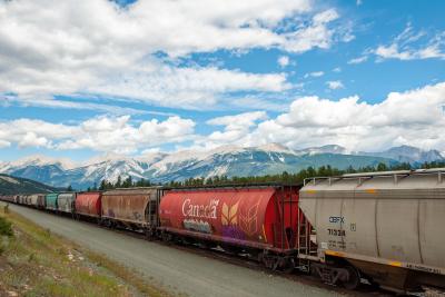 Goederentrein Banff