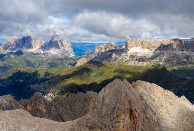 Marmolada, Sassolungo, Sass Pordoi