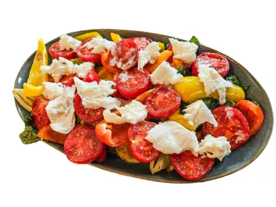 gegrilde salad 'caprese'