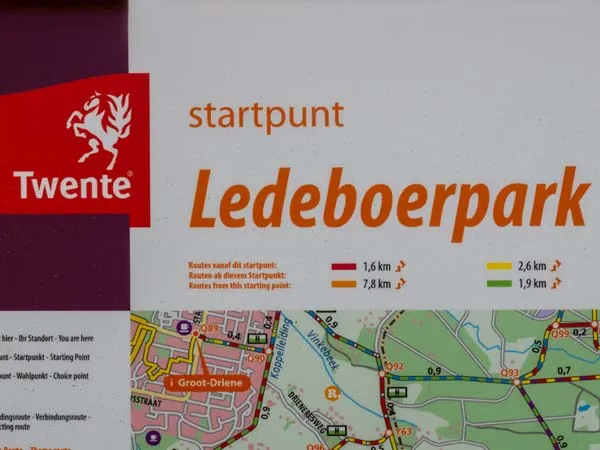 Ledeboerpark wandelen