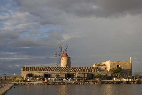 Trapani zoutmolen horizontaal