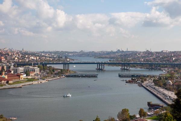 Eyüp uitzicht op Ayasofya