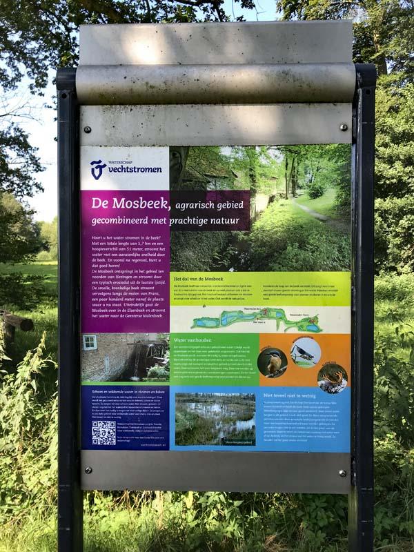 Mosbeek, infobord