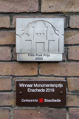 Synagoge bordje monument