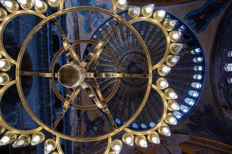 Lamp in Ayasofya