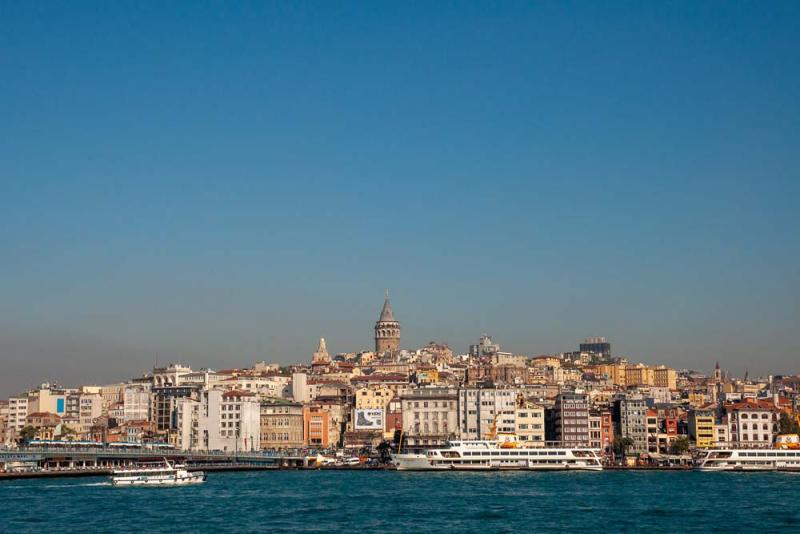 Karaköy Galatabrug en -toren