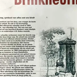 Schoolpomp Brinkheurne uitleg