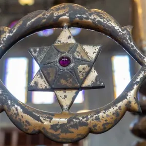 Synagoge detail davidsster