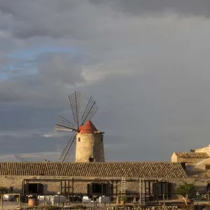Trapani zoutmolen horizontaal