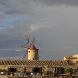 Trapani zoutmolen horizontaal