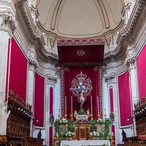 Ragusa, interieur kerk