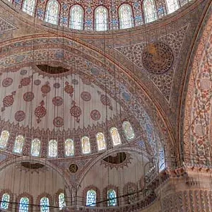 Sultan Ahmetmoskee interieur