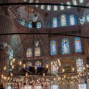 Sultan Ahmetmoskee interieur
