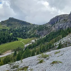 Route achter ons