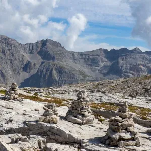 Grostè bovenop plateau