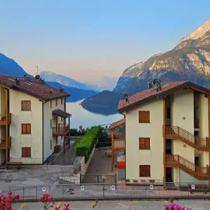Molveno uitzicht vanuit appartement