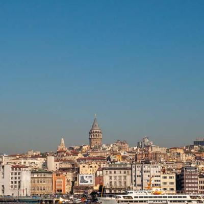 Karaköy Galatabrug en -toren